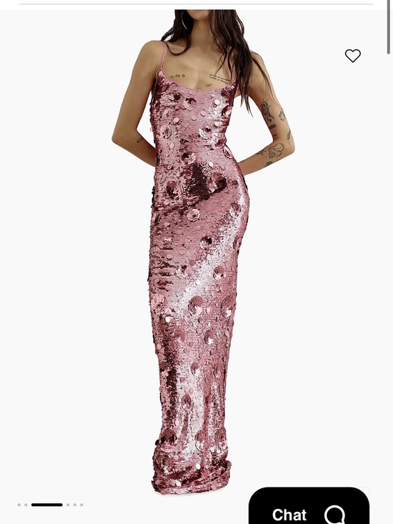 Ilkyaz Ozel Dresses & Skirts - The New Arrivals Ilkyaz Ozel Isis Sequined Gown PINK